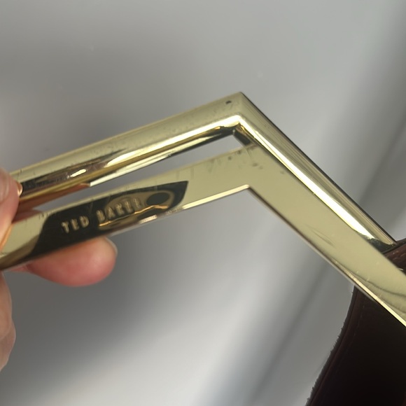 Ted Baker Leather And Suede Hexagon Handle Shopper Bag - Picture 17 of 17